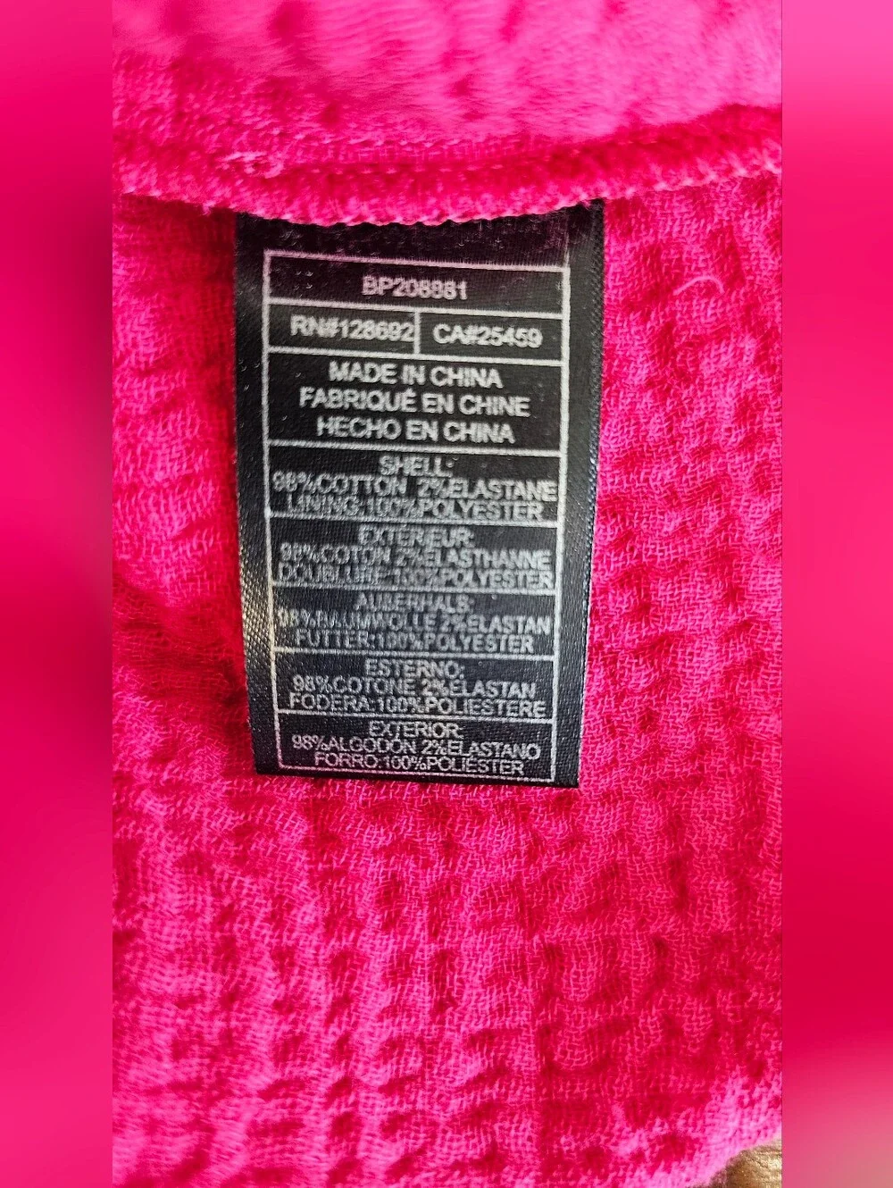 Steve Madden Cotton Gauze Pink Cranberry Halter V-Neck Midi Dress Women's Sz Med - Picture 5 of 11